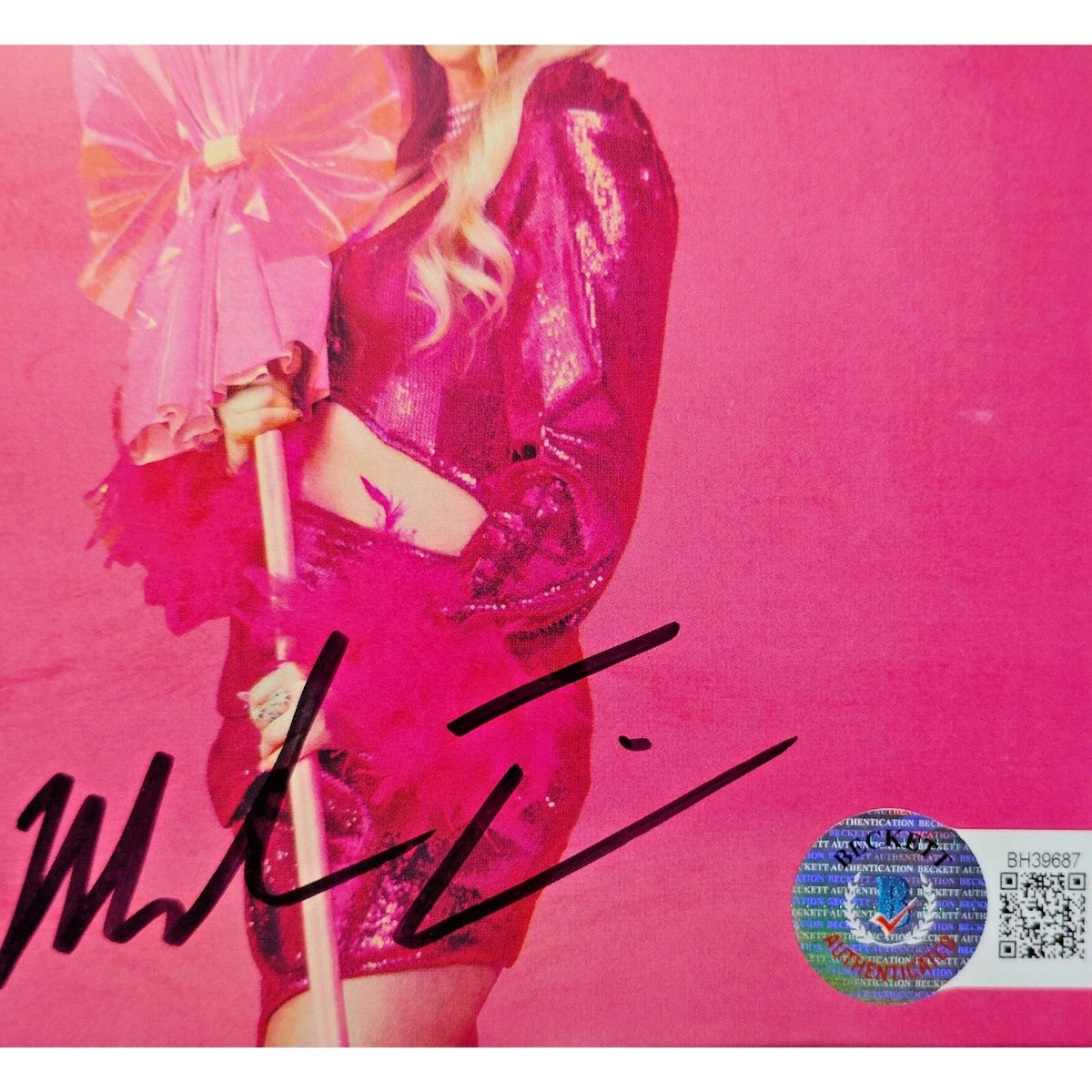Meghan Trainor Signed Autograph Cd Beckett BAS