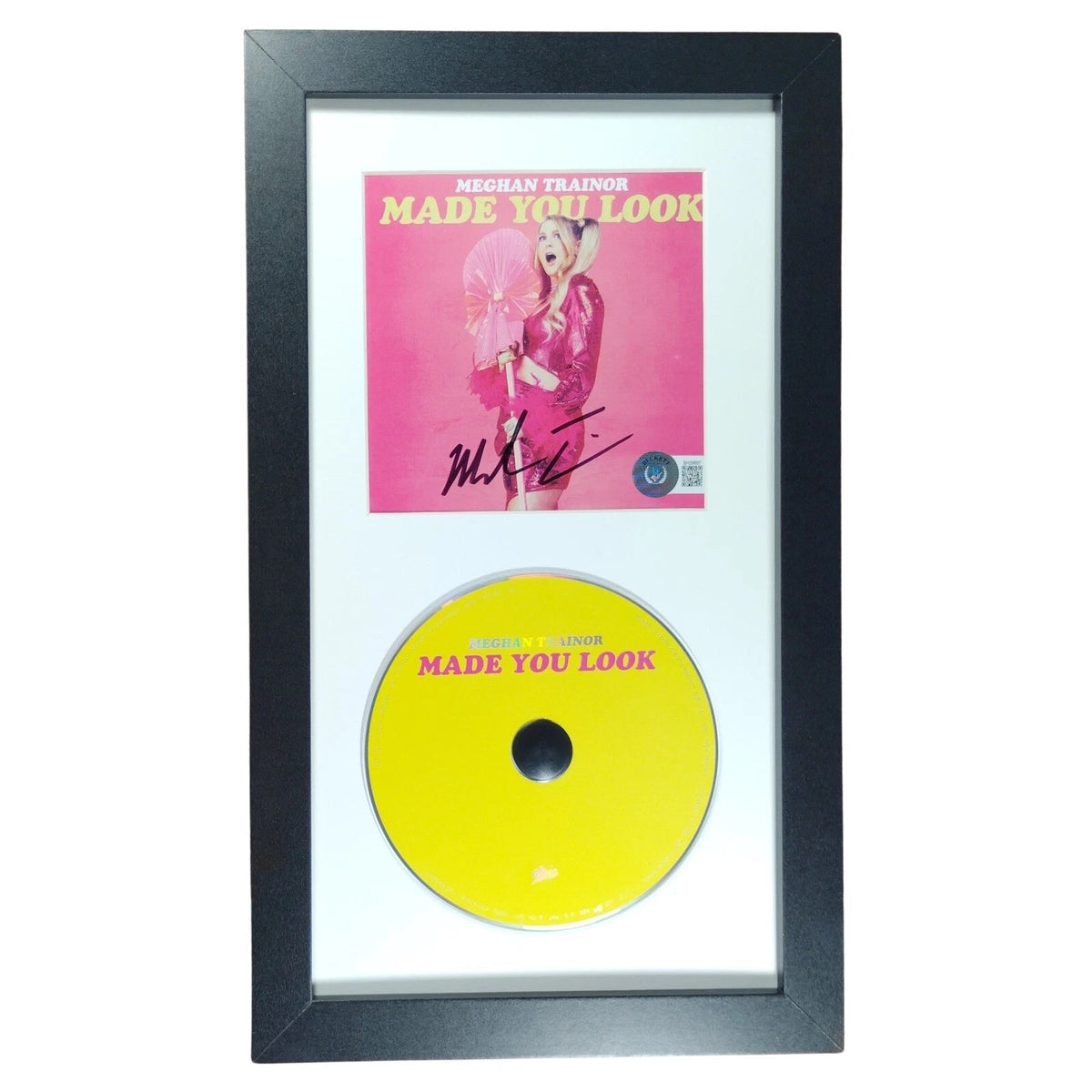 Meghan Trainor Signed Autographed Cd Beckett BAS