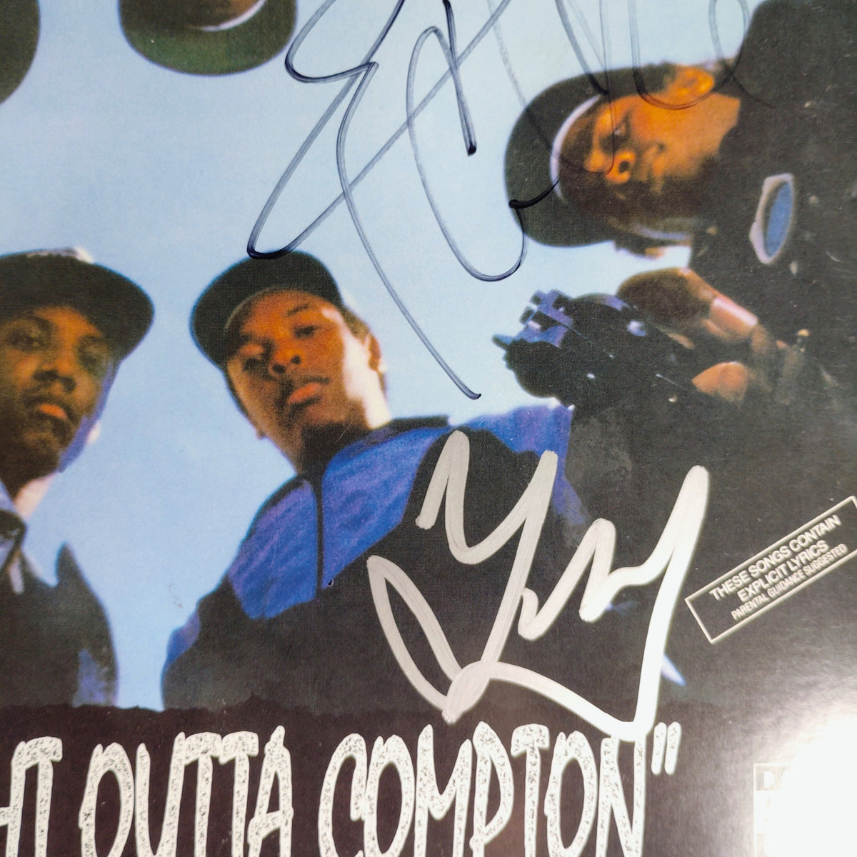 Ice Cube Autographed Trading Card Beckett BAS