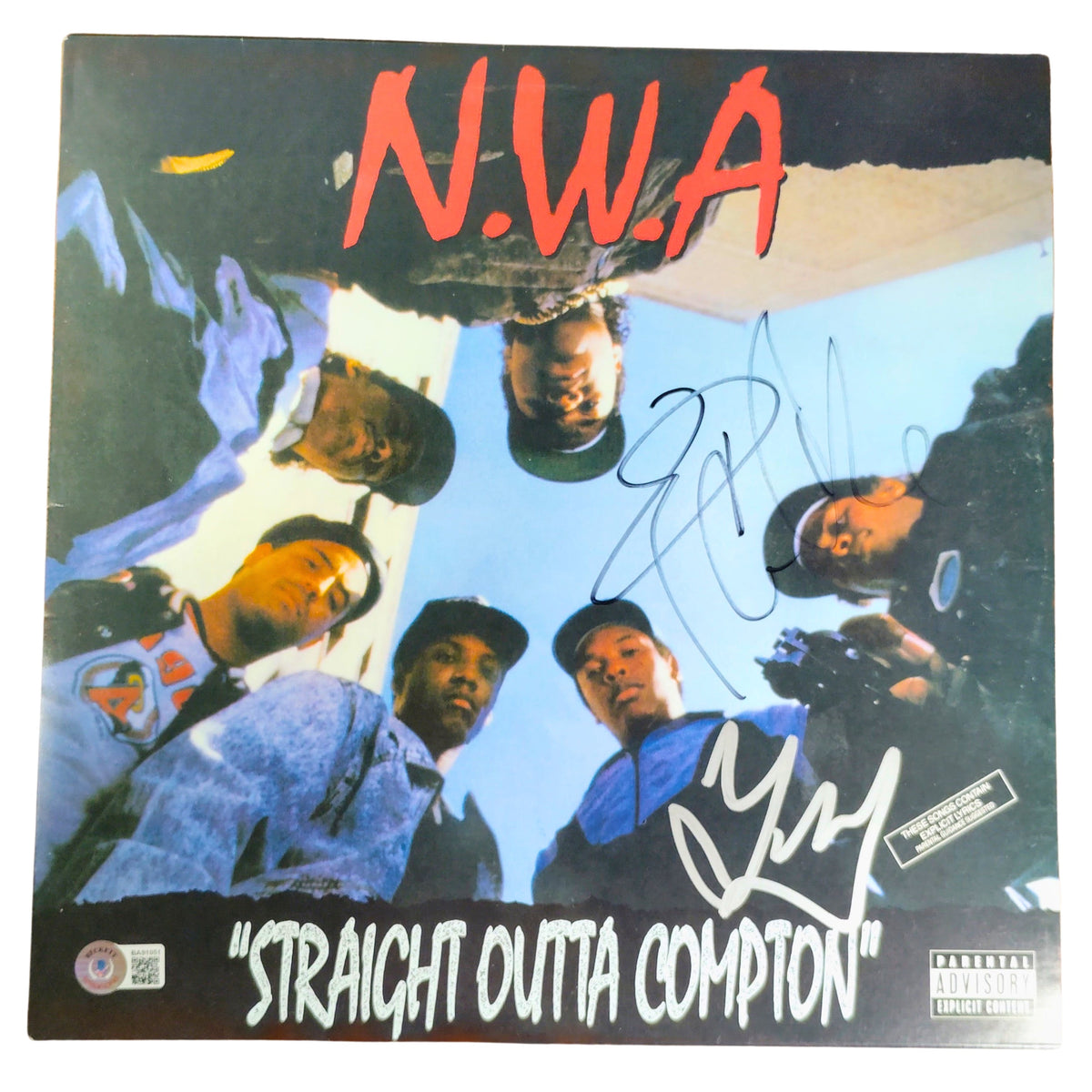 Ice Cube Autograph Trading Card Beckett BAS