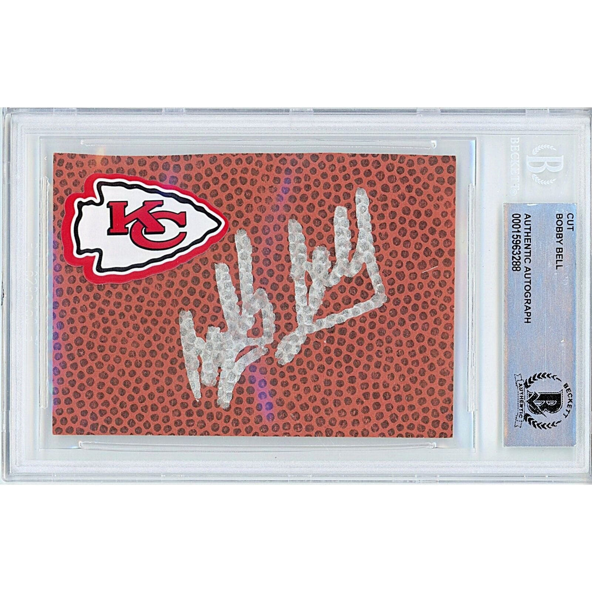 Bobby Bell Kansas City Chiefs Autographed Trading Card Beckett BAS