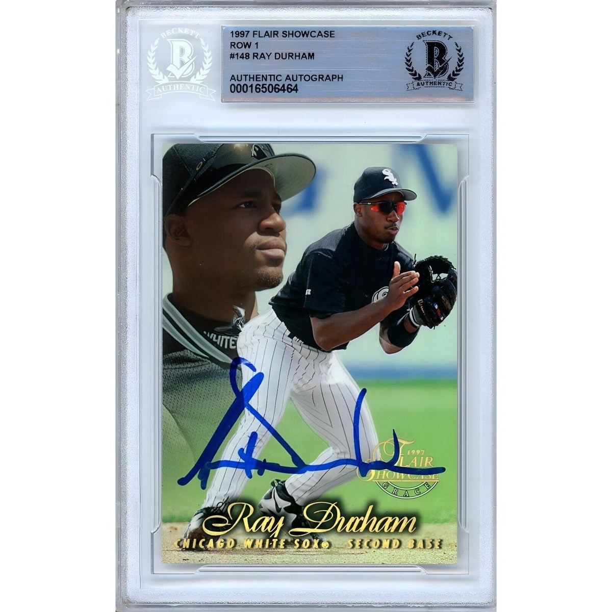 Ray Durham Chicago White Sox Autographed Trading Card Beckett BAS