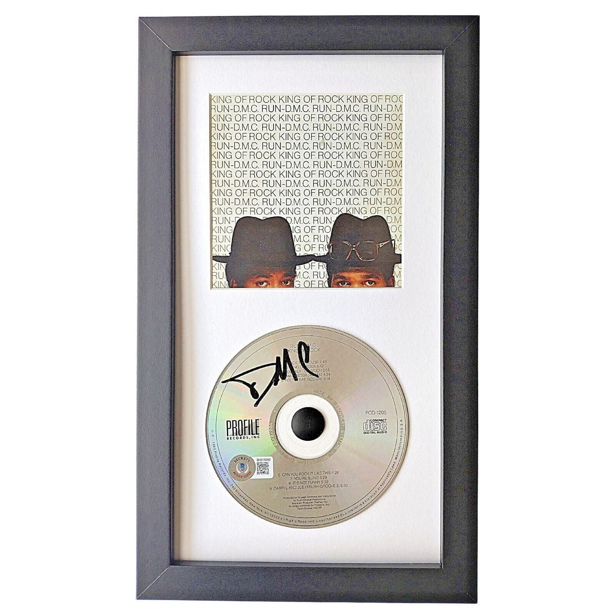 Run Signed King Autographed Cd Beckett BAS