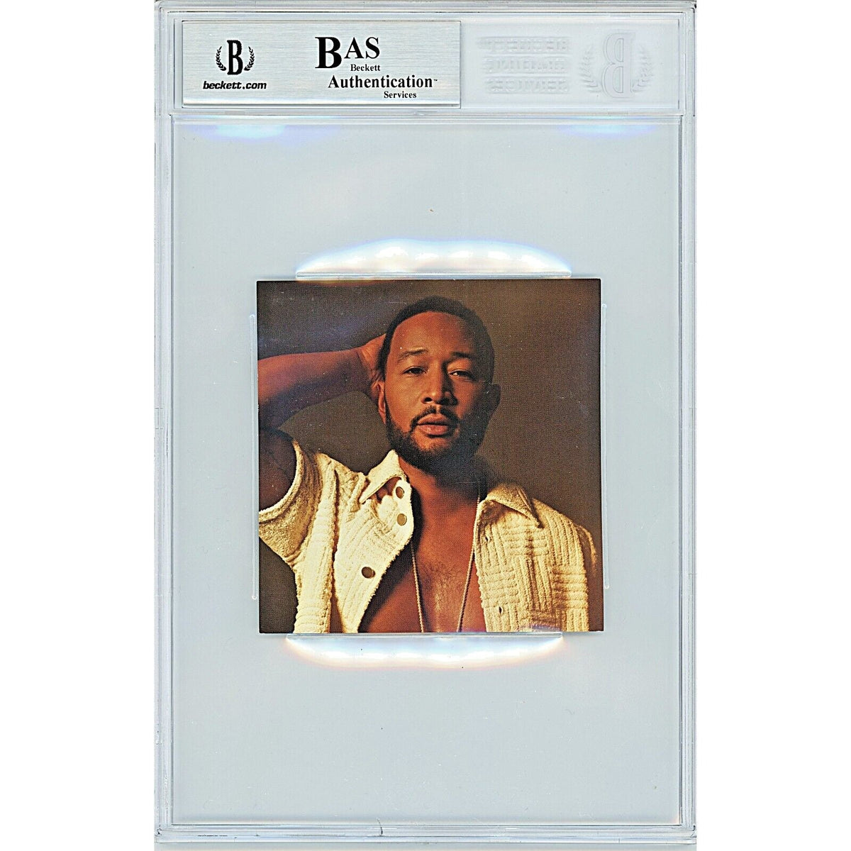 John Legend Autographed Trading Card Signed Beckett BAS