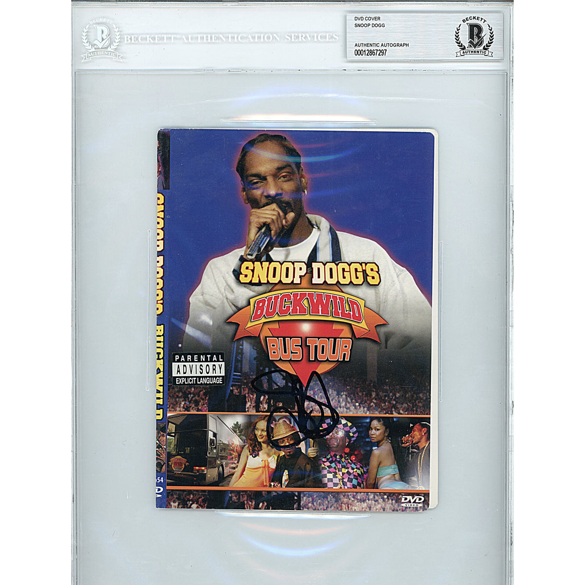 Snoop Dogg Signed Autographed Photo Beckett BAS
