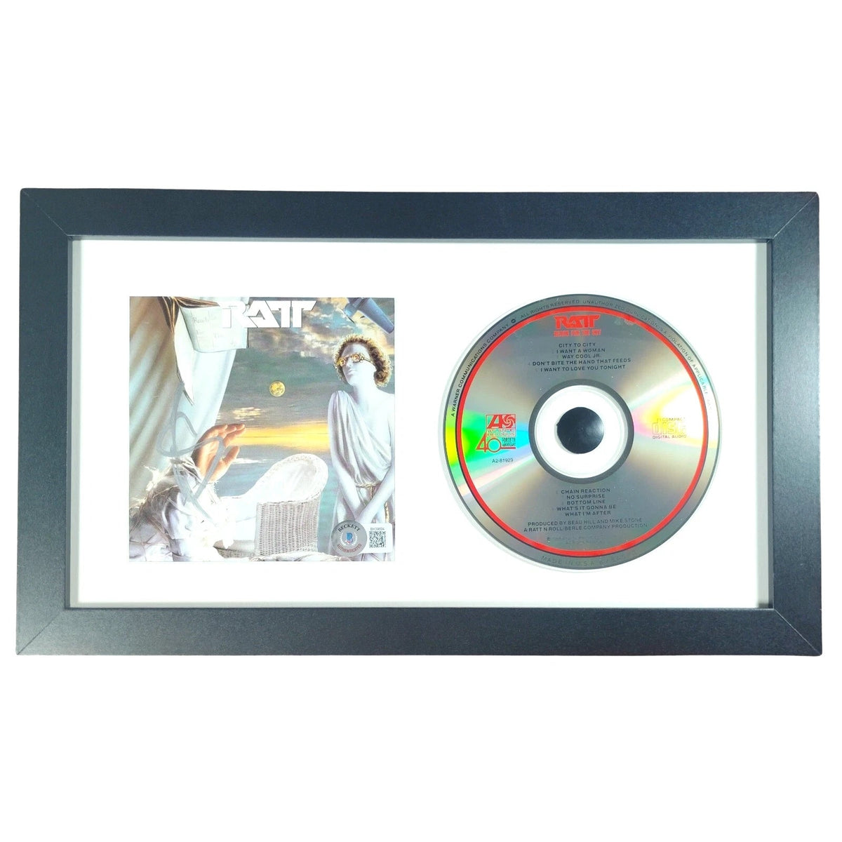 Stephen Pearcy Ratt Signed Reach Autographed Cd Beckett BAS