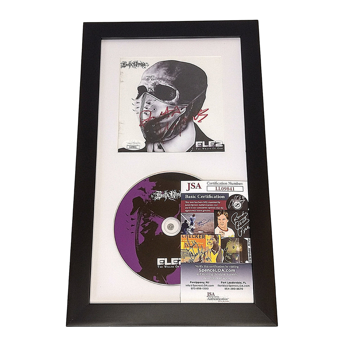 Busta Rhymes Autographed Ele Photo JSA