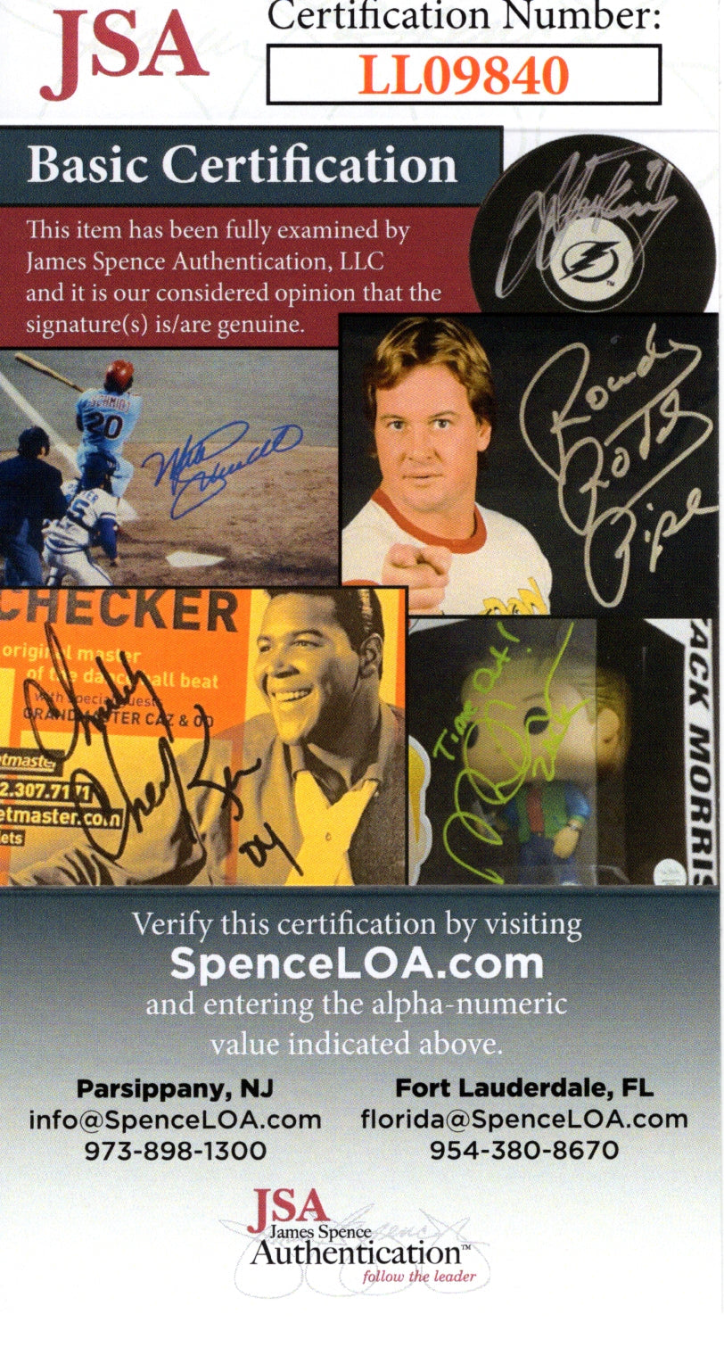 Busta Rhymes Autographed Ele Signed Photo JSA