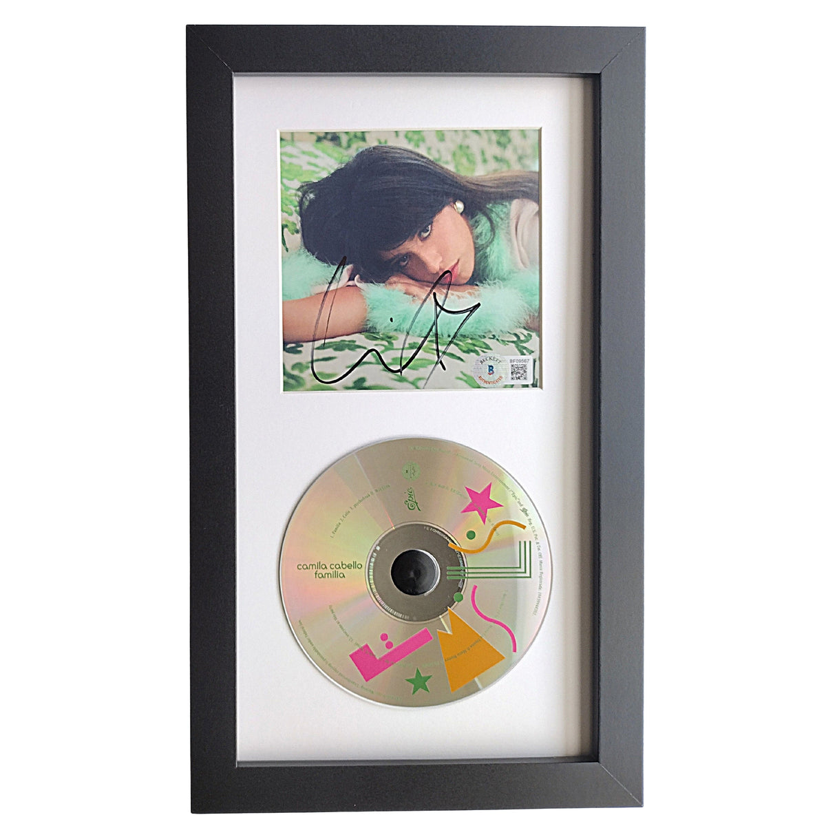 Camila Cabello Signed Familia Autographed Cd Beckett BAS