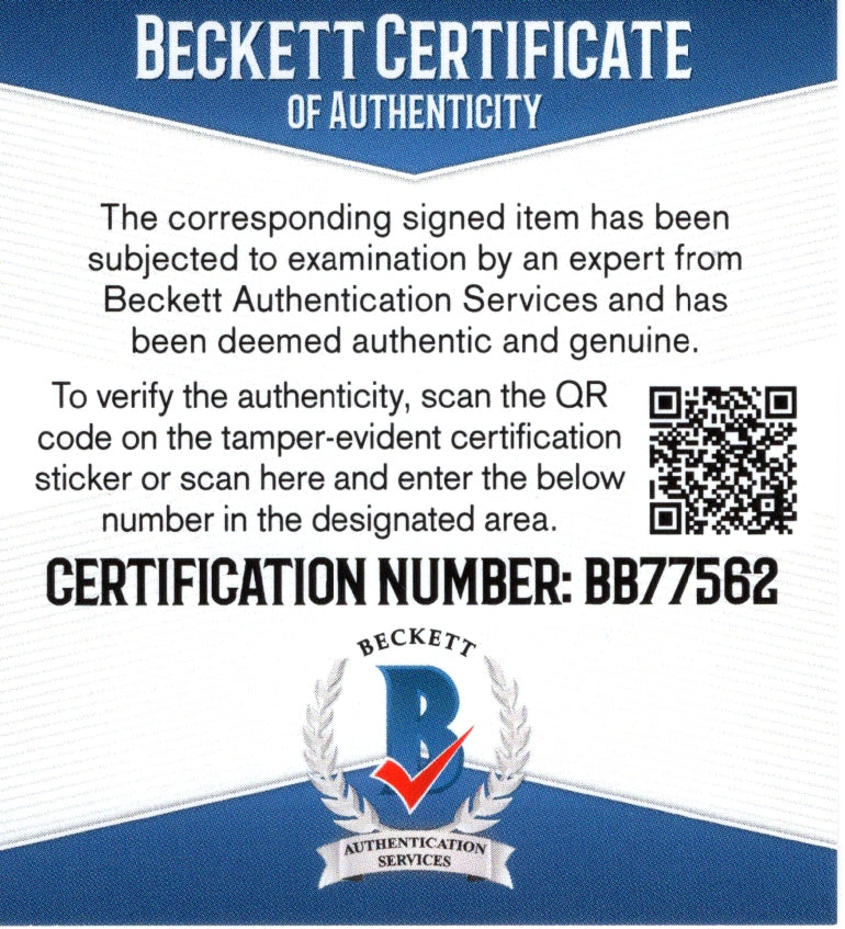 Charlotte Flair Auto Photo Beckett BAS