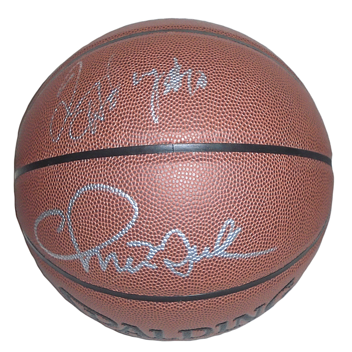 Chris Mullin And Tim Hardaway Auto Photo Beckett BAS