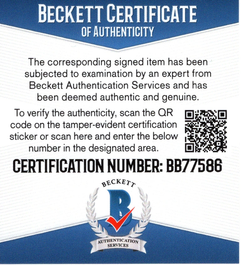 Darius Miles Portland Trail Blazers Autograph Basketball Beckett BAS