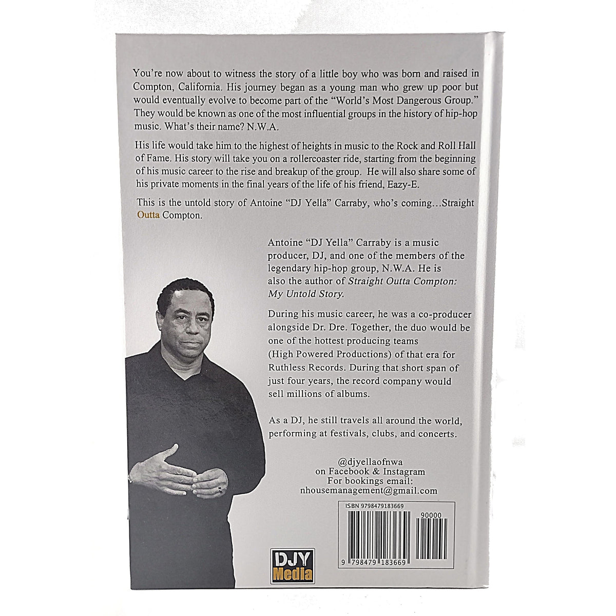 Dj Yella Autographed Autograph Trading Card Beckett BAS