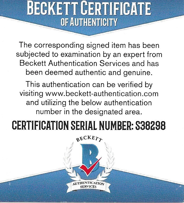 Dylan Gambrell San Jose Sharks Auto Trading Card Beckett BAS