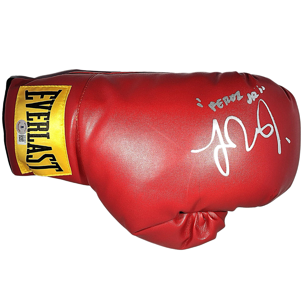 Fernando Vargas Jr Autograph Everlast Autographed Trading Card Beckett BAS