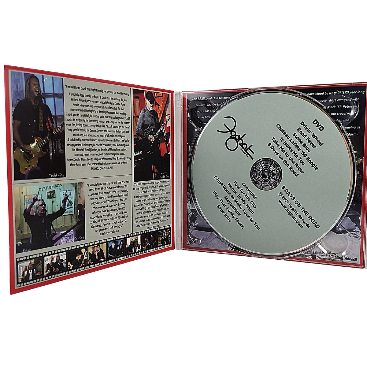 Foghat Band Signed Auto Photo Beckett BAS