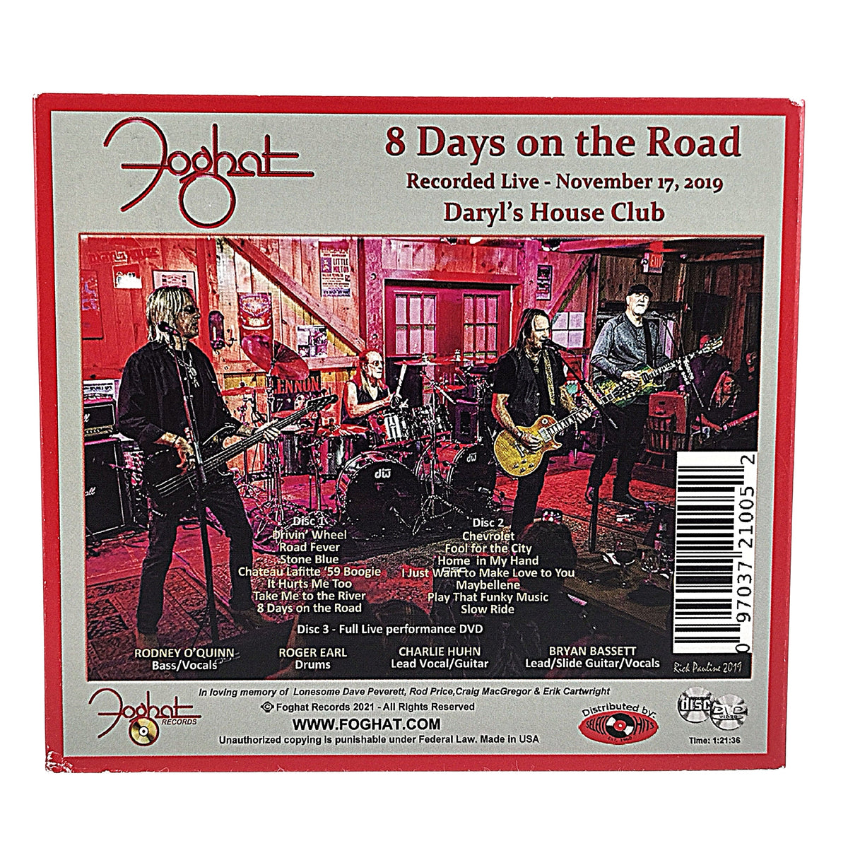 Foghat Band Signed Photo Beckett BAS
