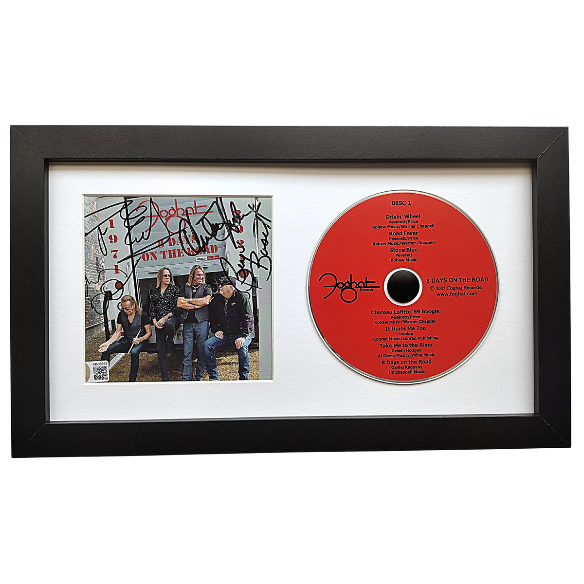 Foghat Band Autographed Photo Beckett BAS