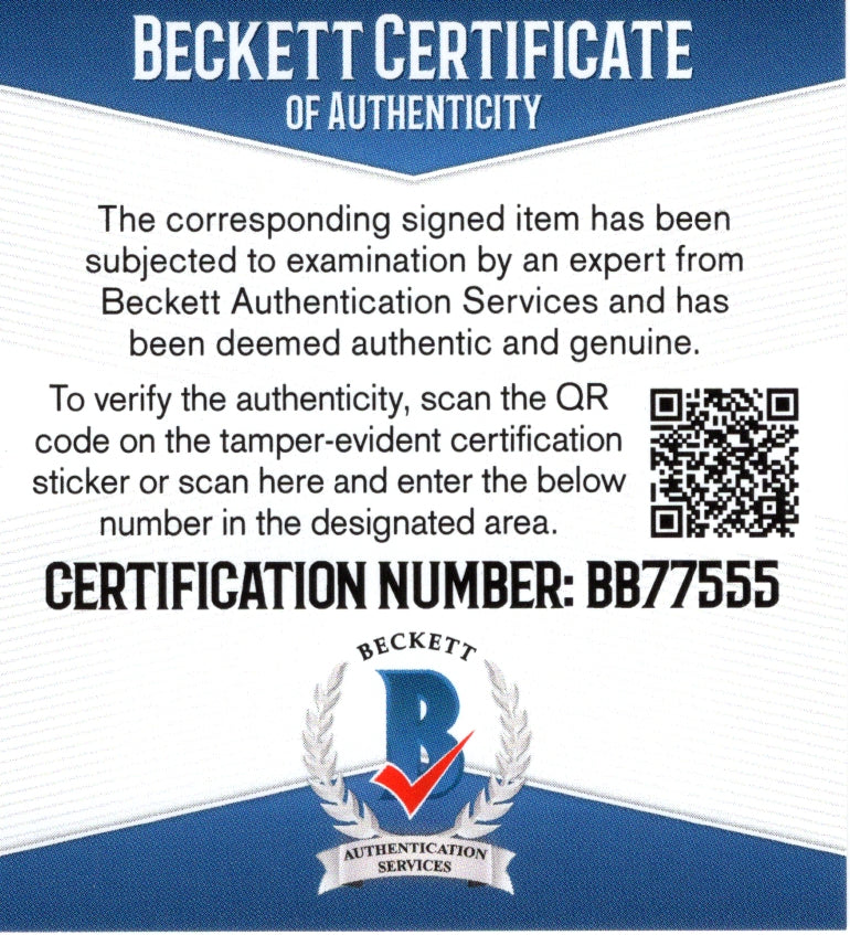 The Hurricane Signed Microphone Auto Photo Beckett BAS