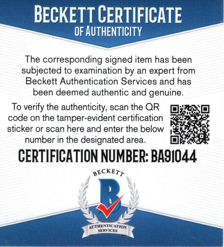 Iggy Azalea Autographed Auto Photo Beckett BAS