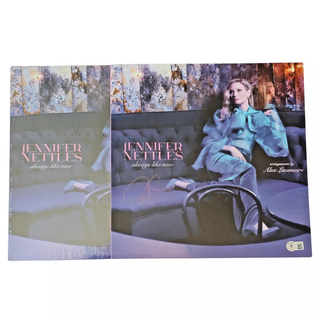 Jennifer Nettles Autographed Always Like Signed Vinyl Beckett BAS