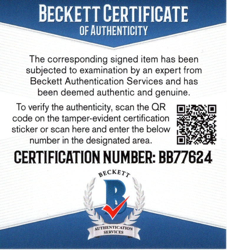 Jeremy Lauzon Seattle Kraken Autographed Autograph Memorabilia Beckett BAS