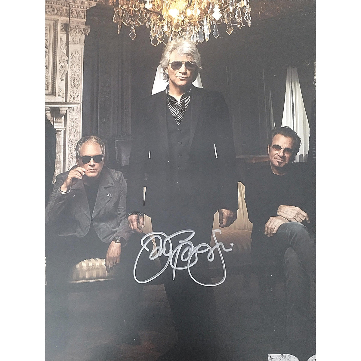 Jon Bon Jovi Autographed Poster Signed Trading Card JSA