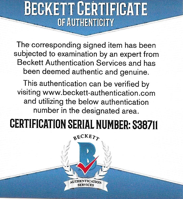 Larry Flynt Autographed Framed Auto Trading Card Beckett BAS