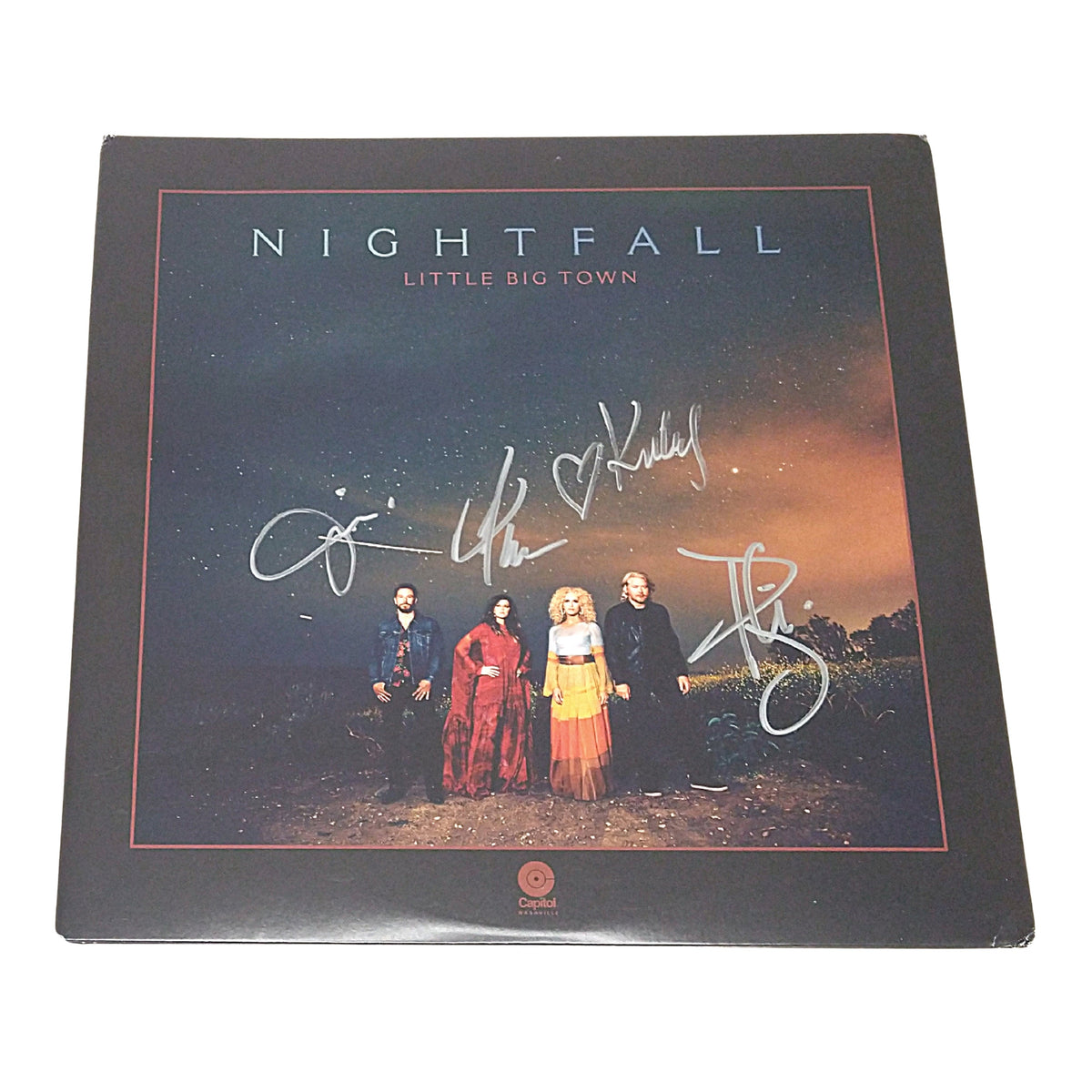 Little Big Town Band Autographed Signed Vinyl Beckett BAS