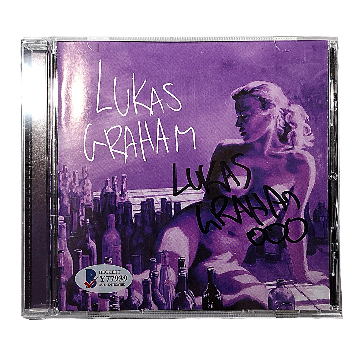 Lukas Graham Autographed Signed Cd Beckett BAS