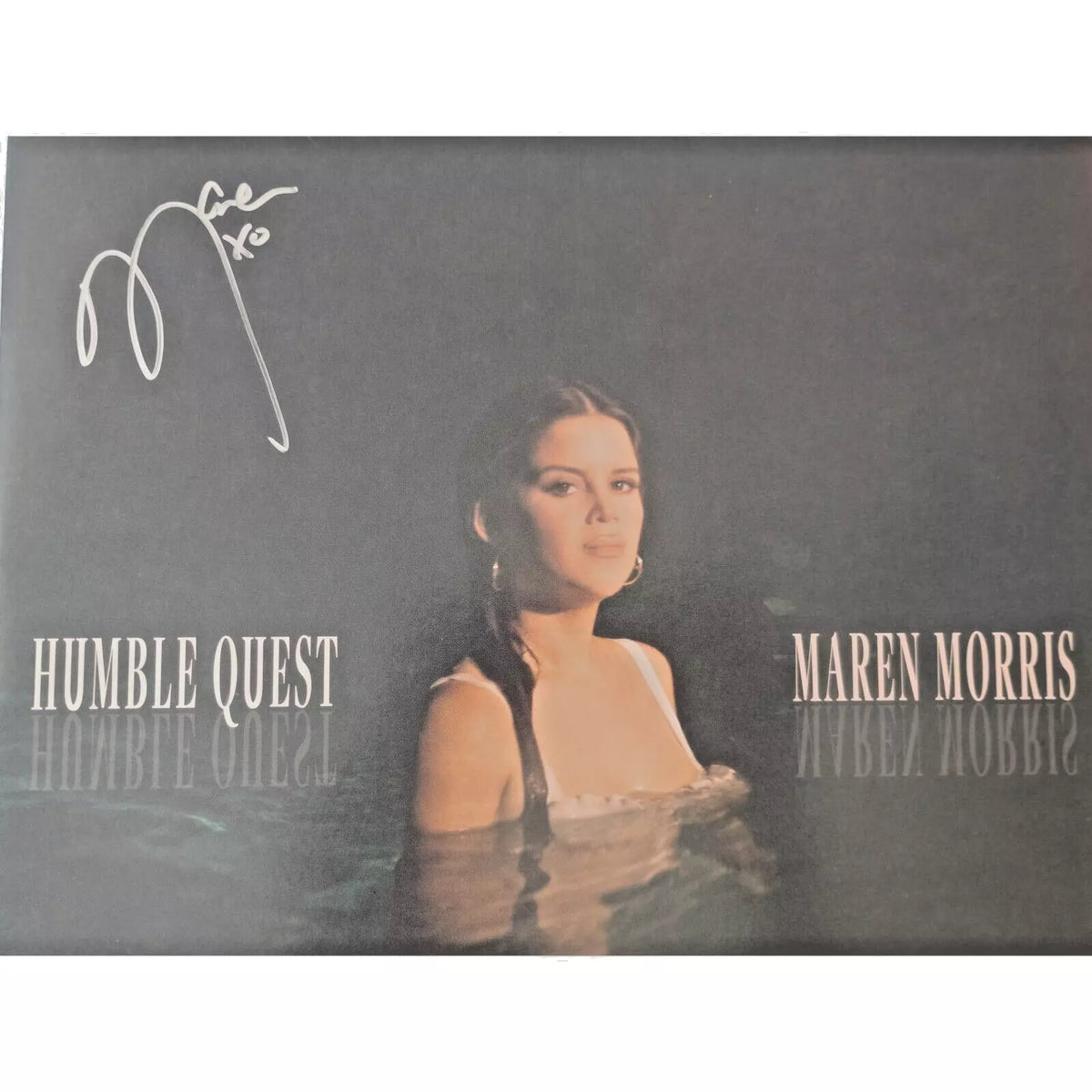 Maren Morris Signed Humble Quest Auto Photo Beckett BAS