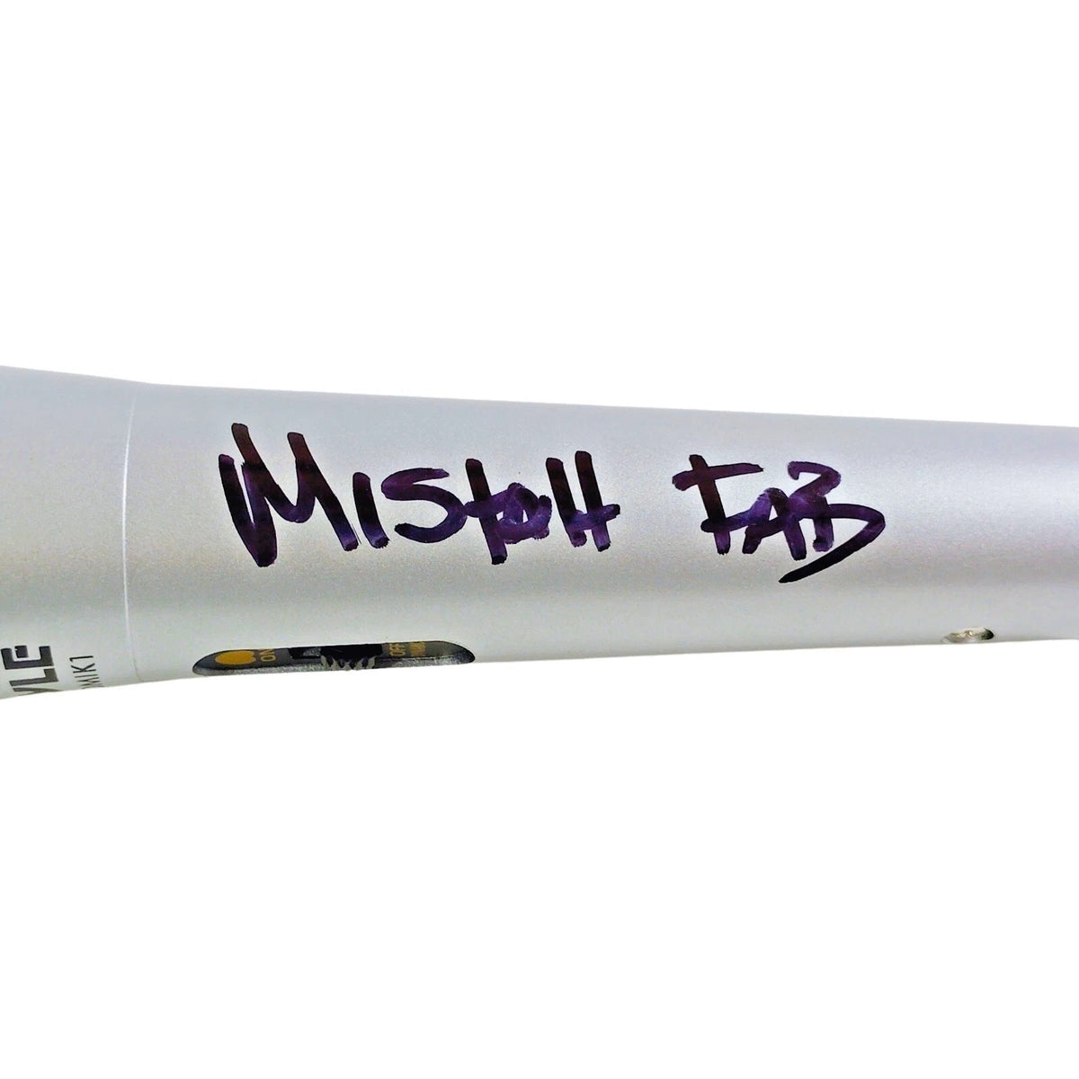 Mistah Signed Microphone West Coast Hyphy Autographed Photo Beckett BAS
