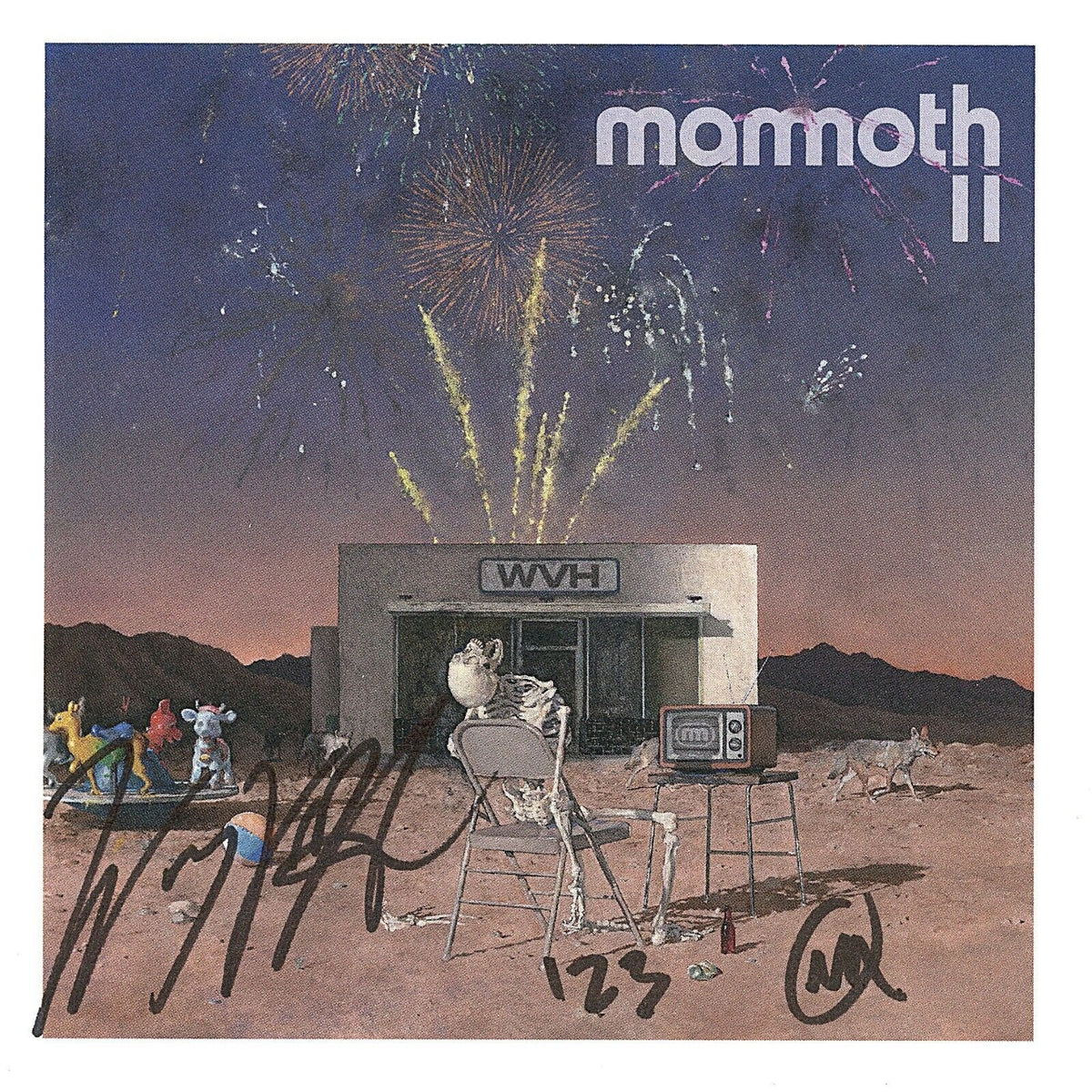 Wolfgang Van Halen Autographed Signed Cd Beckett BAS