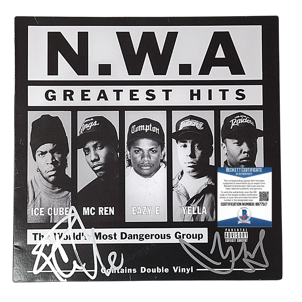 Ice Cube Autograph Trading Card Beckett BAS
