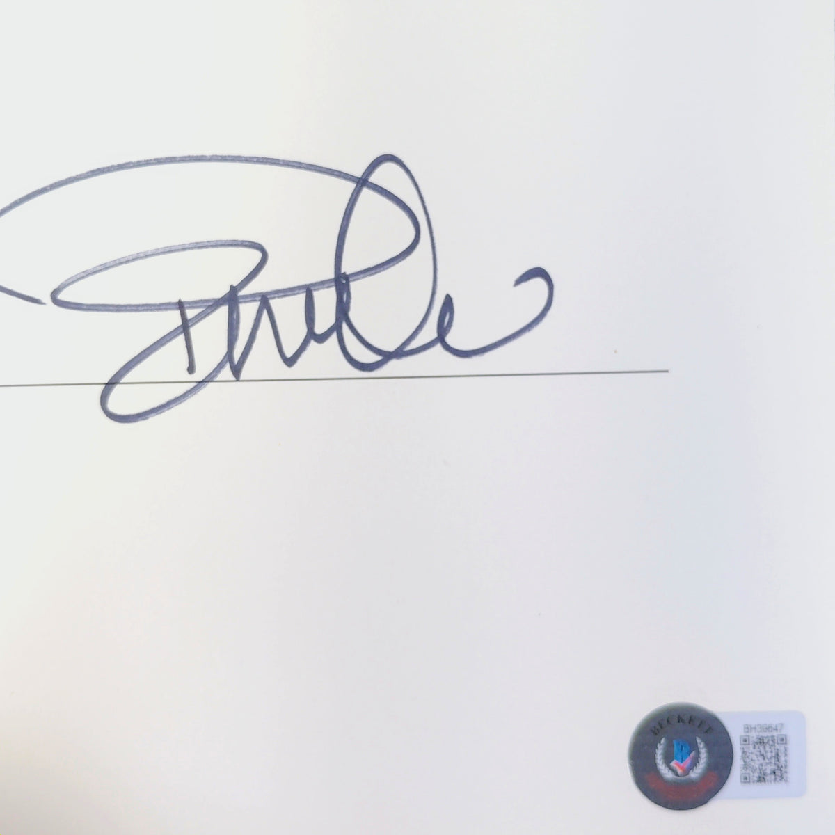 Pamela Anderson Signed Love Book Beckett BAS