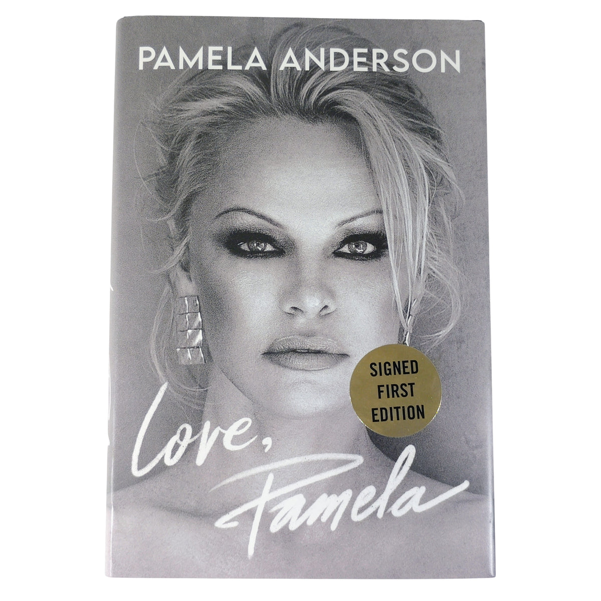 Pamela Anderson Autographed Love Pamela Hardcover 1st Edition Book - Beckett Authentication