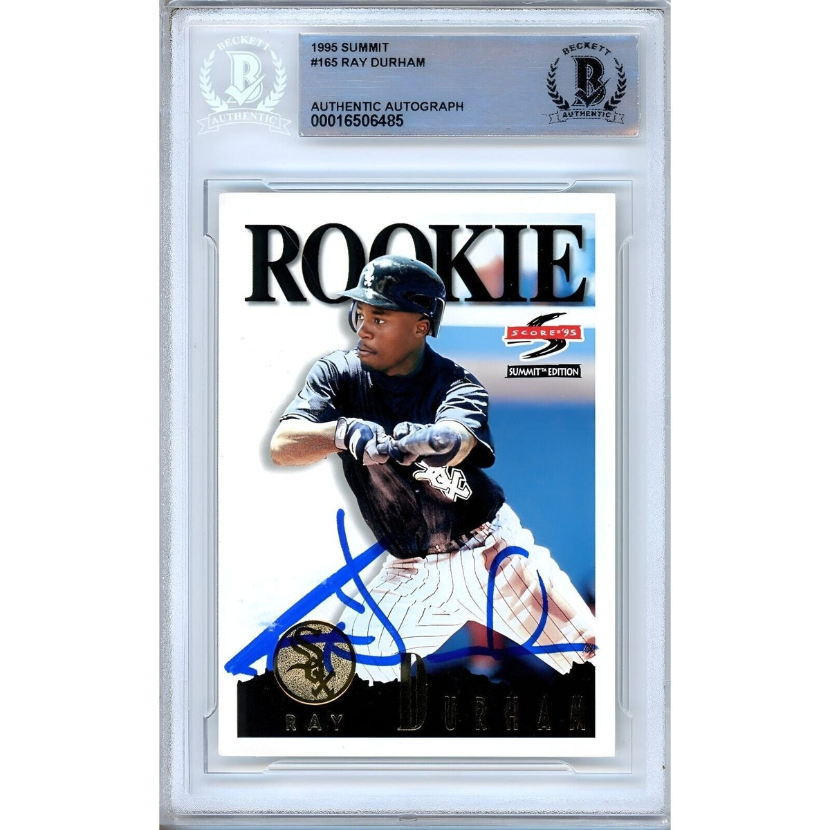 Ray Durham Chicago White Sox Autographed Trading Card Beckett BAS