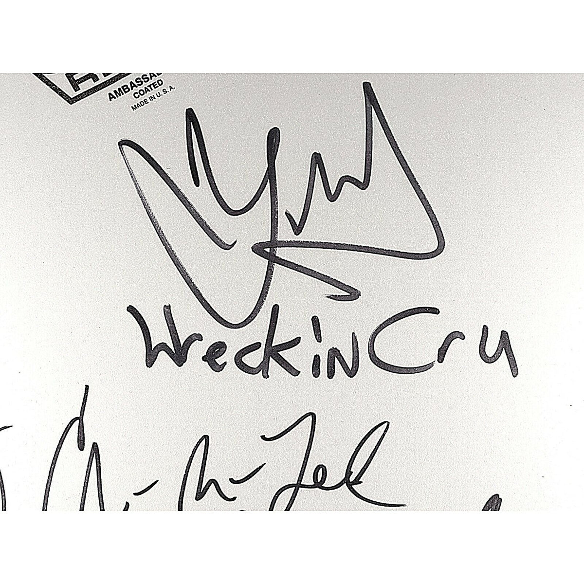 World Class Wreckin Cru Signed Auto Memorabilia Beckett BAS
