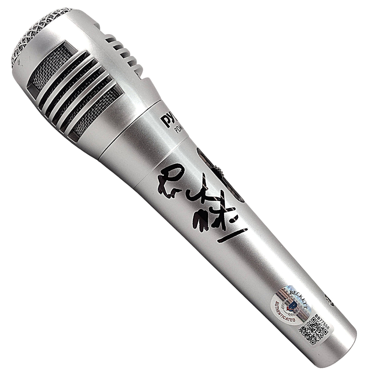 Ricky Morton Signed Microphone Autograph Photo Beckett BAS