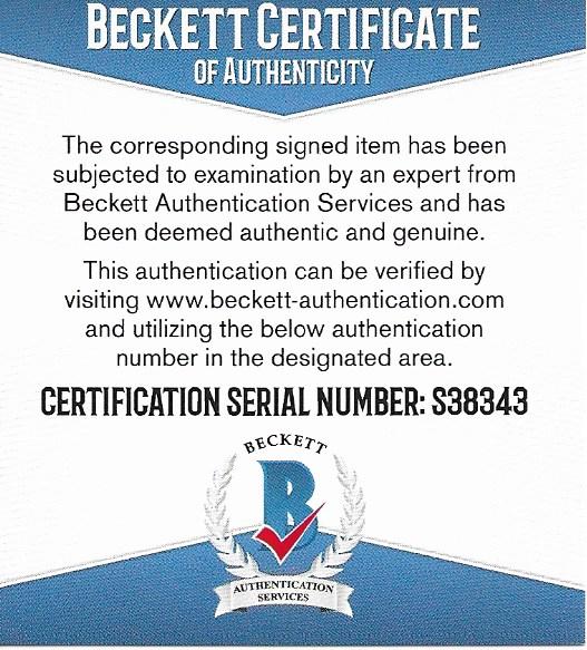 Sean Monahan Autographed Calgary Flames Auto Photo Beckett BAS