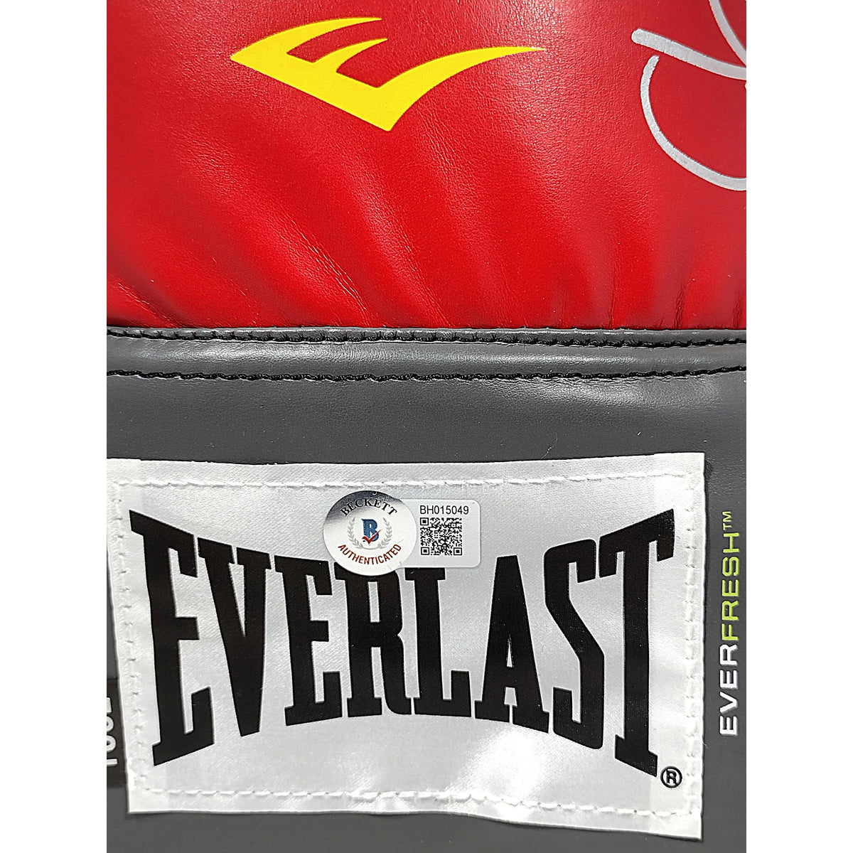 Sefer Seferi Signed Everlast Red Auto Glove Beckett BAS