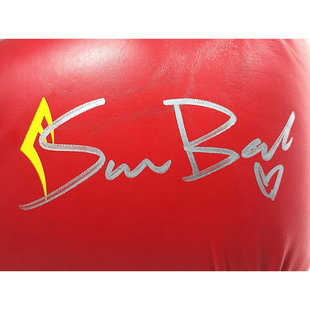 Seniesa Estrada Signed Everlast Red Autograph Glove Beckett BAS