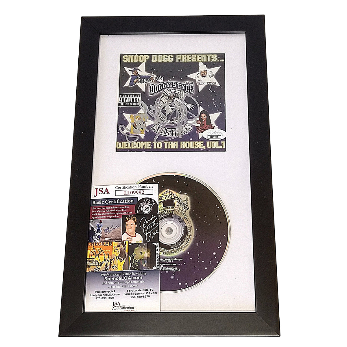 Snoop Dogg Autographed Photo JSA