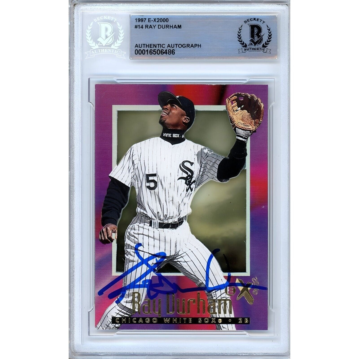 Ray Durham Chicago White Sox Autographed Trading Card Beckett BAS