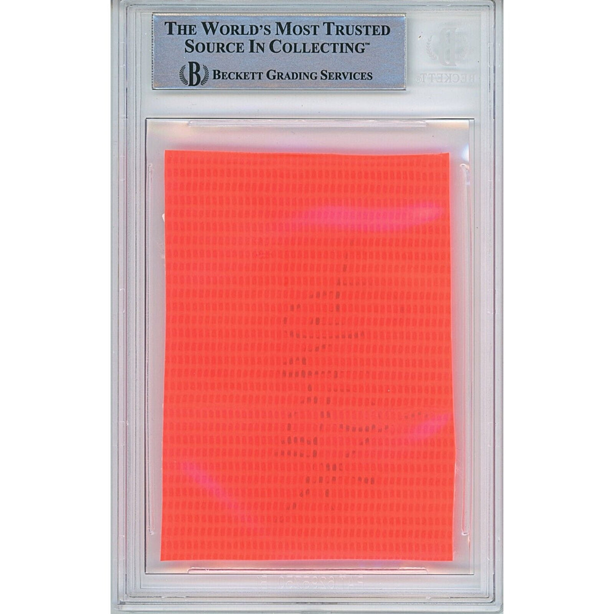 Kurt Warner Arizona Cardinals Autographed Autograph Cut Signature Beckett BAS